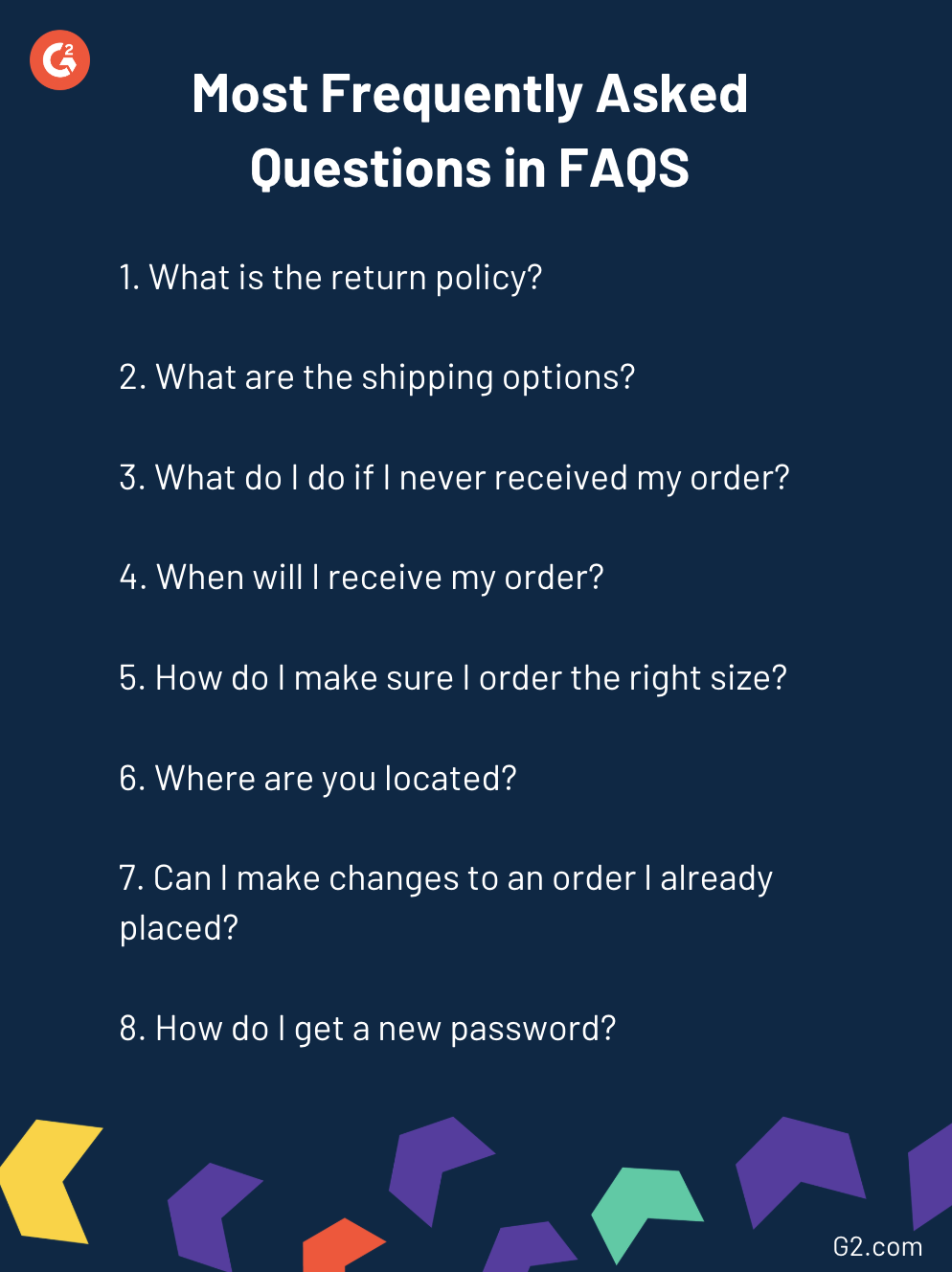 30 Awe-Inspiring FAQ Page Examples You Need To Check Out